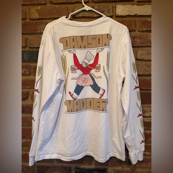 Damson Madder Fresh Bread Long Sleeve Tshirt - Picture 7 of 11